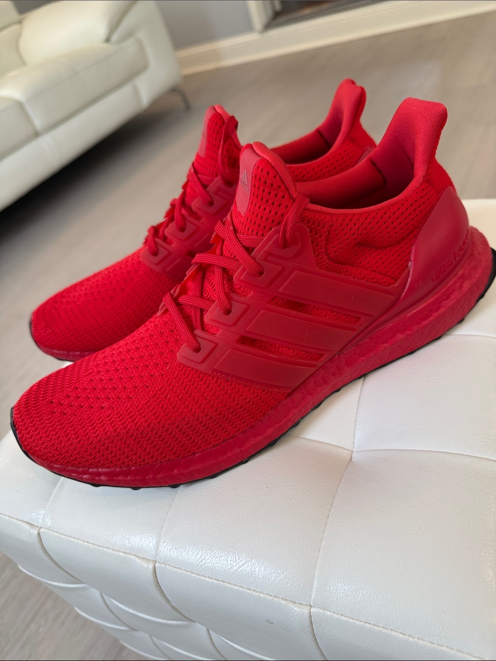 Adidas Ultraboost Ultra boost FY7123 Red/Scarlet/Red 2020 Sz 11.5 EUC (near new)